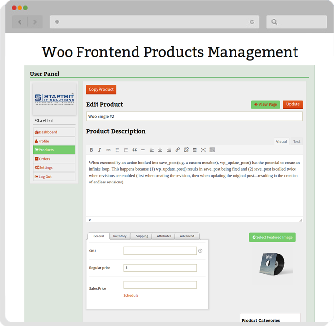 adaptive payment by paypal for woocommerce frontend product manager