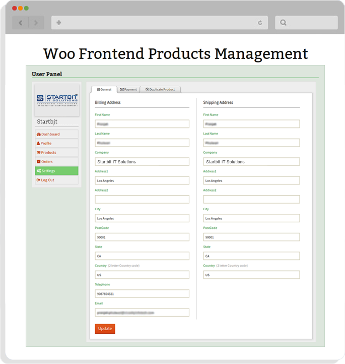 WooCommerce FrontEnd